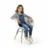 Buy Children's Chair Scandinavian Design - Wooden Legs - Skandiva White 61693 at MyFaktory